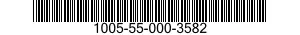 1005-55-000-3582 SUBMACHINE GUN,9 MILLIMETER 1005550003582 550003582