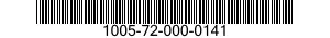 1005-72-000-0141 SLIDE,BOLT,MACHINE GUN 1005720000141 720000141