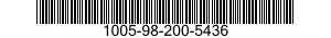 1005-98-200-5436 SUPPRESSOR,FLASH 1005982005436 982005436