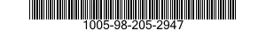 1005-98-205-2947 BAR, SECURING 1005982052947 982052947
