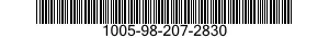 1005-98-207-2830 ADAPTER RAIL,WEAPON MOUNTED 1005982072830 982072830