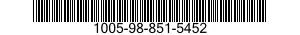 1005-98-851-5452 BOLT,BREECH 1005988515452 988515452