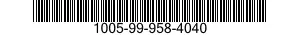 1005-99-958-4040 YOKE,CRADLE,MACHINE GUN 1005999584040 999584040