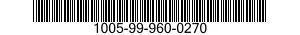 1005-99-960-0270  1005999600270 999600270