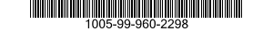 1005-99-960-2298 CATCH,COCKING HANDL 1005999602298 999602298