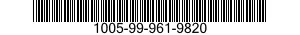 1005-99-961-9820  1005999619820 999619820