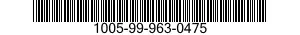 1005-99-963-0475 PLUNGER ASSEMBLY,FE 1005999630475 999630475