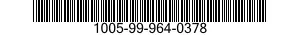 1005-99-964-0378  1005999640378 999640378