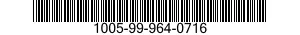 1005-99-964-0716 CAP,SPRING EJECTOR 1005999640716 999640716