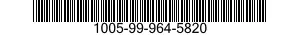 1005-99-964-5820  1005999645820 999645820