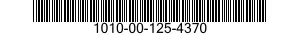 1010-00-125-4370  1010001254370 001254370