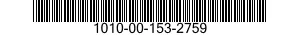 1010-00-153-2759  1010001532759 001532759