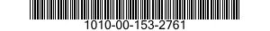 1010-00-153-2761  1010001532761 001532761