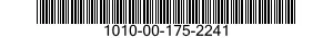 1010-00-175-2241  1010001752241 001752241