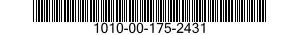 1010-00-175-2431  1010001752431 001752431