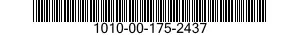 1010-00-175-2437  1010001752437 001752437