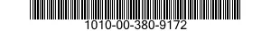 1010-00-380-9172  1010003809172 003809172