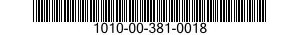 1010-00-381-0018  1010003810018 003810018