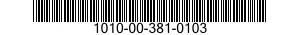 1010-00-381-0103  1010003810103 003810103