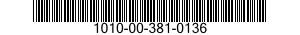 1010-00-381-0136  1010003810136 003810136