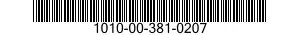 1010-00-381-0207  1010003810207 003810207