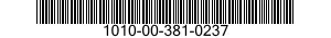 1010-00-381-0237  1010003810237 003810237