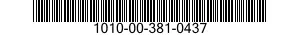 1010-00-381-0437  1010003810437 003810437