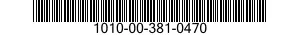 1010-00-381-0470  1010003810470 003810470