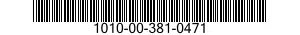 1010-00-381-0471  1010003810471 003810471