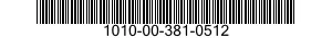 1010-00-381-0512  1010003810512 003810512