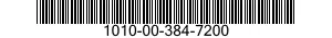 1010-00-384-7200  1010003847200 003847200