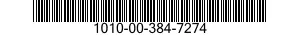 1010-00-384-7274  1010003847274 003847274