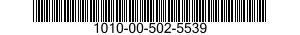 1010-00-502-5539  1010005025539 005025539
