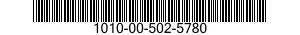 1010-00-502-5780  1010005025780 005025780