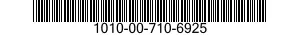1010-00-710-6925  1010007106925 007106925