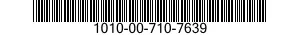 1010-00-710-7639  1010007107639 007107639