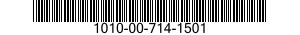 1010-00-714-1501  1010007141501 007141501