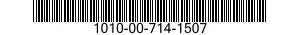 1010-00-714-1507  1010007141507 007141507