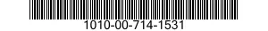 1010-00-714-1531  1010007141531 007141531