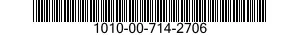 1010-00-714-2706  1010007142706 007142706