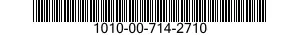 1010-00-714-2710  1010007142710 007142710