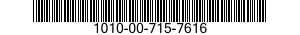 1010-00-715-7616  1010007157616 007157616