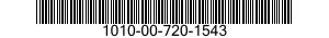 1010-00-720-1543  1010007201543 007201543
