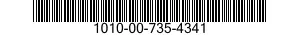 1010-00-735-4341  1010007354341 007354341