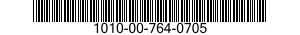 1010-00-764-0705  1010007640705 007640705
