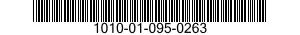 1010-01-095-0263 TUBE,CANNON 1010010950263 010950263