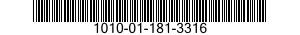 1010-01-181-3316  1010011813316 011813316