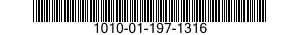 1010-01-197-1316 COVER,ACCESS 1010011971316 011971316