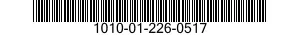1010-01-226-0517  1010012260517 012260517