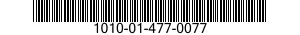 1010-01-477-0077 CARRYING HANDLE ASSEMBLY,BARREL 1010014770077 014770077